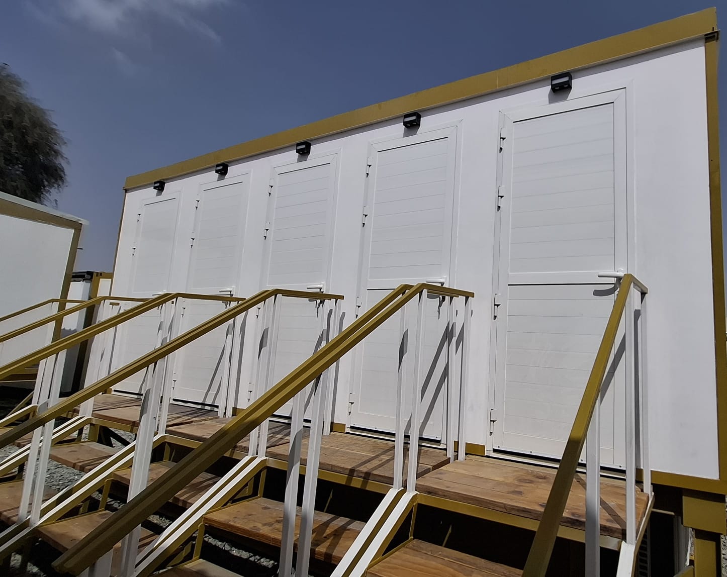 20ft 5 Doors Toilet unit with Wudu Facility - Image 3