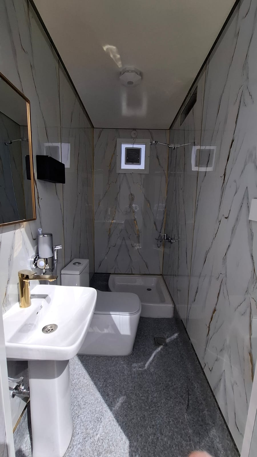 20ft 5 Doors Toilet unit with Wudu Facility - Image 6