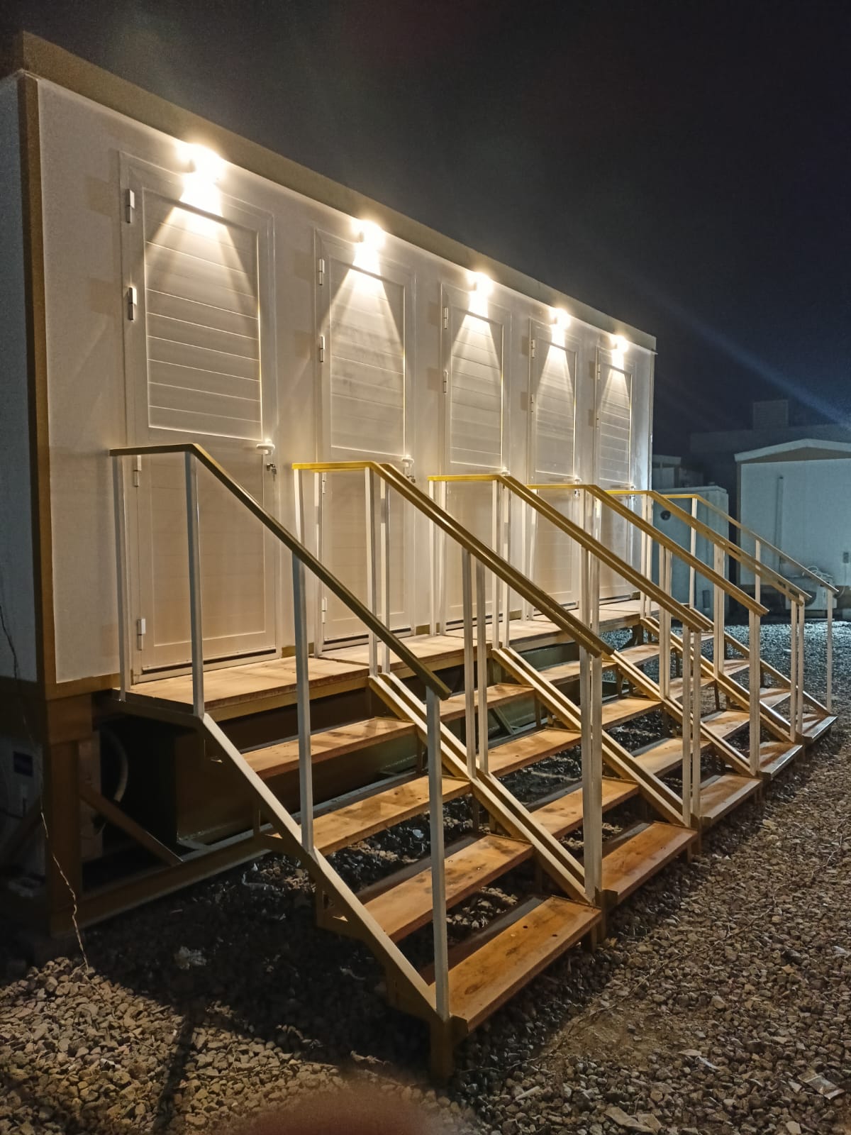 20ft 5 Doors Toilet unit with Wudu Facility - Image 4