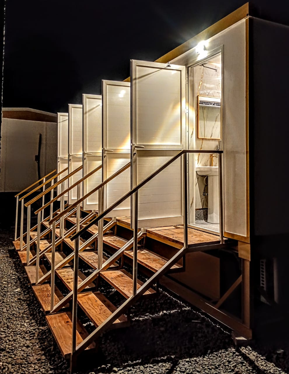 20ft 5 Doors Toilet unit with Wudu Facility - Image 5